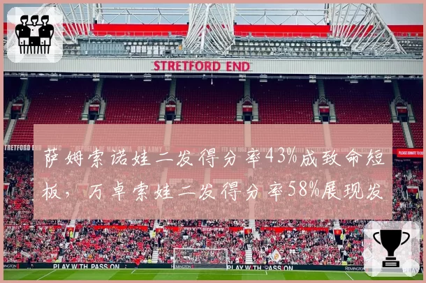 萨姆索诺娃二发得分率43%成致命短板，万卓索娃二发得分率58%展现发球深度优势
