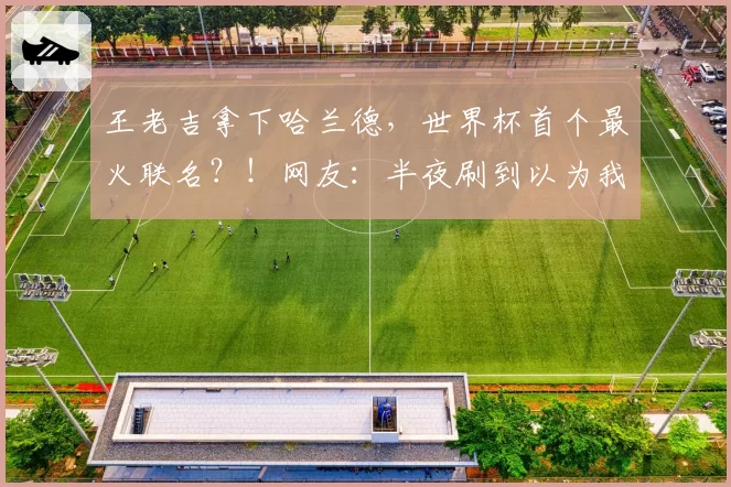 王老吉拿下哈兰德，世界杯首个最火联名？！网友：半夜刷到以为我活到头了。