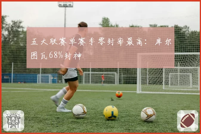 五大联赛单赛季零封率最高：库尔图瓦68%封神